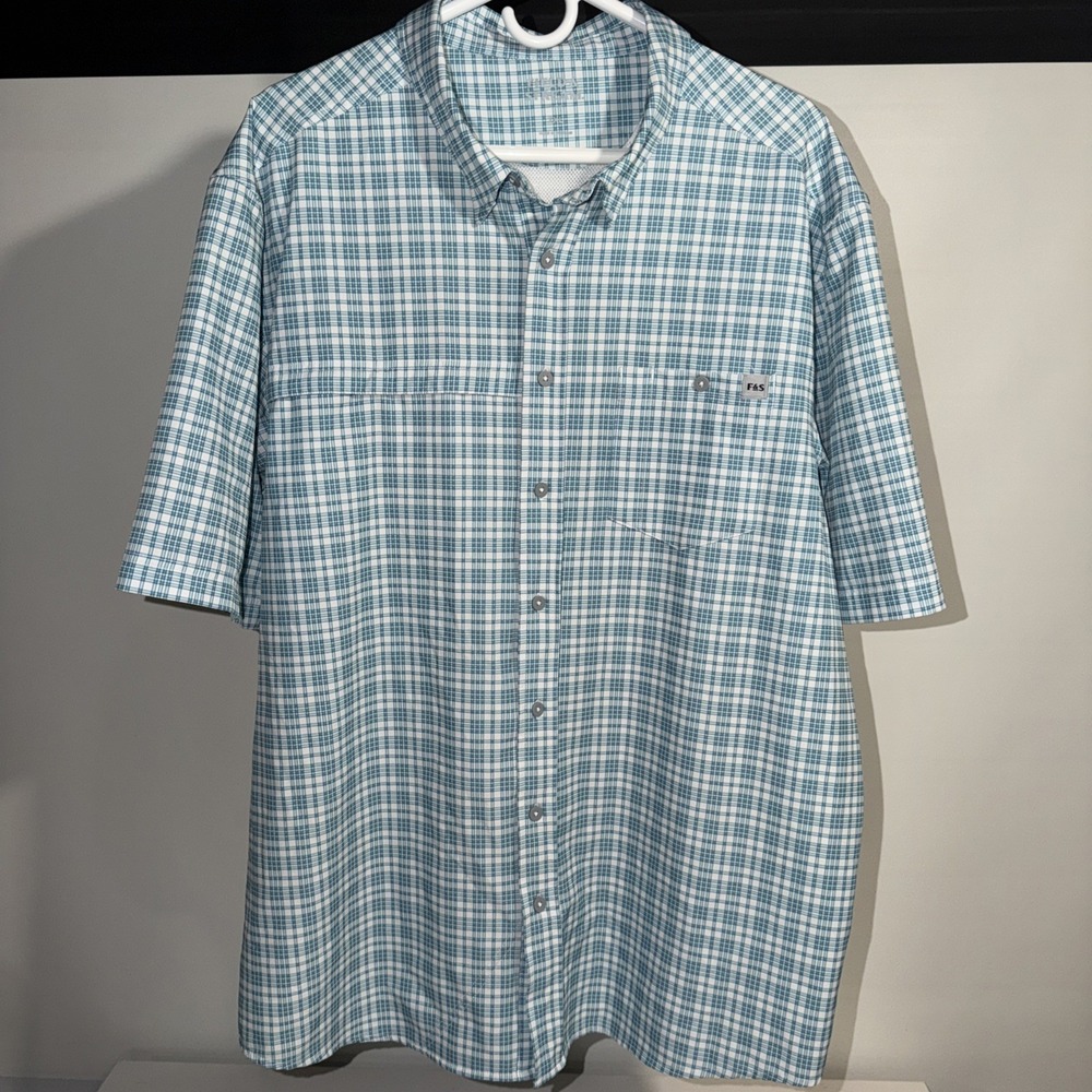 Field & Stream Vented 2XL Protection Fishing Hiking Button Down Shirt